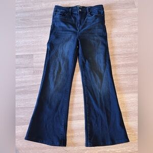 Liverpool Hannah Hi-Rise Super‎ Flare in Westridge jeans size 6 /28 short
